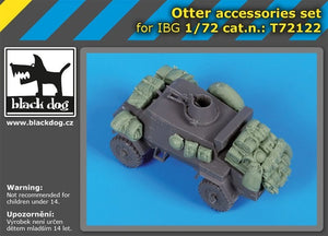 Black Dog T72122 Otter accessories set for IBG Models 1/72 – immagine 6