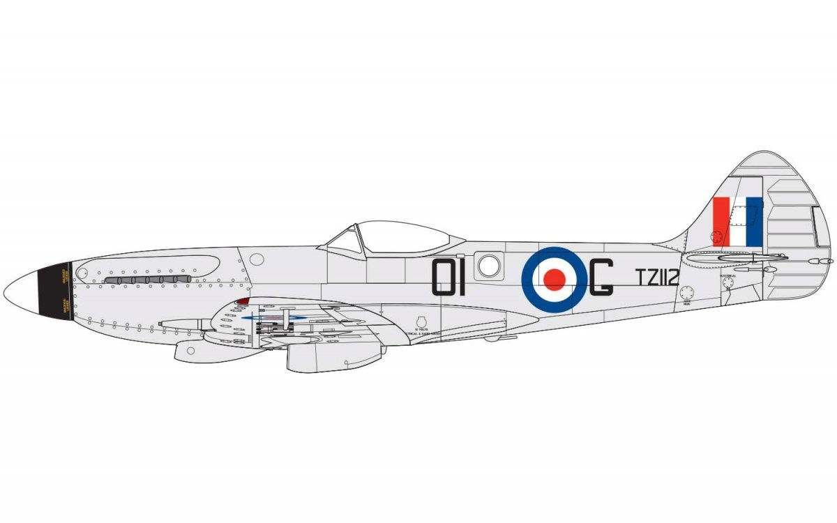Airfix 05135 Supermarine Spitfire FR Mk.XIV 1/48 – Bild 5