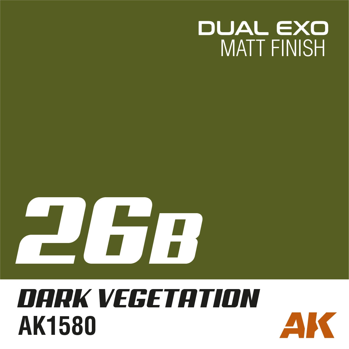 AK Interactive AK1580 DUAL EXO SCENERY 26B – DARK VEGETATION 60ML – Bild 2
