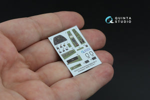 Intérieur imprimé en 3D et coloré sur papier décalcomanie Quinta Studio QD72199 Bristol Beaufighter Mk.21 (Hasegawa/MPM) 1/72 – image 5