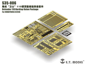 E.T. Model S35-006 Defender 110 Hardtop Value Package For HOBBY BOSS 82448 1/35 – Bild 6
