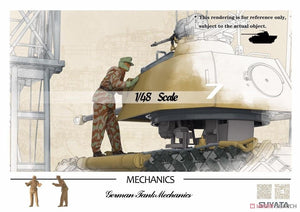Suyata NO-001 Panther A w/ Zimmerit &amp;amp; Full Interior + 16t Strabokran w/ Maintenance 1/48 – immagine 8