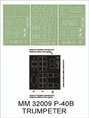 Montex MM32009 P-40 B TROMPETTE