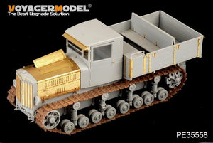 Tracteur d&amp;#39;artillerie soviétique Komintern de la Seconde Guerre mondiale, modèle Voyager PE35558, pour TRUMPETER 05540, échelle 1/35 – image 2