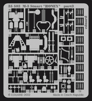 Eduard 35502 M-3 Stuart HONEY 1/35 Academy – immagine 2