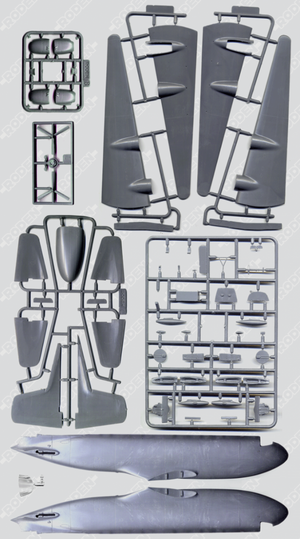 Roden 311 Douglas C-124C Globemaster II 1/144 – zdjęcie 4