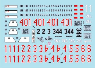 Star Decals 35-C1397 Frundsberg 2. 10. SS-Panzer Division. SdKfz 250 NEU versions. SdKfz 250/1, SdKfz 250/3, SdKfz 250/7 1/35 – immagine 2