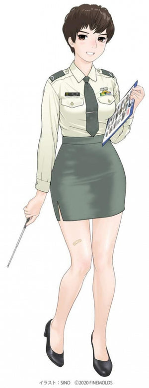 Fine Molds HC04 Historic Costume Girl JGSDF HMV With Figure Hinata 1/35 – immagine 4