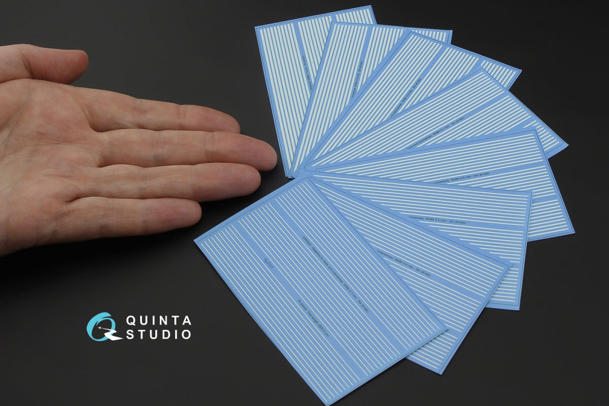 Quinta Studio QP00008 Waterline for ships and submarines. Width 1.0 mm, length 2820 mm. (for all kits)