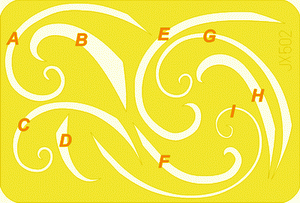Eduard JX502 Spinner spirals 1/32