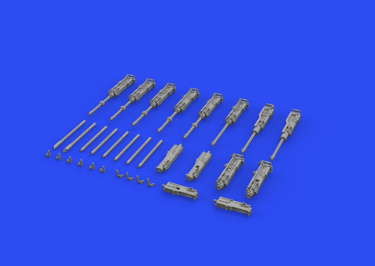 Eduard 648634 B-17F guns HK Models 1/48 – immagine 2