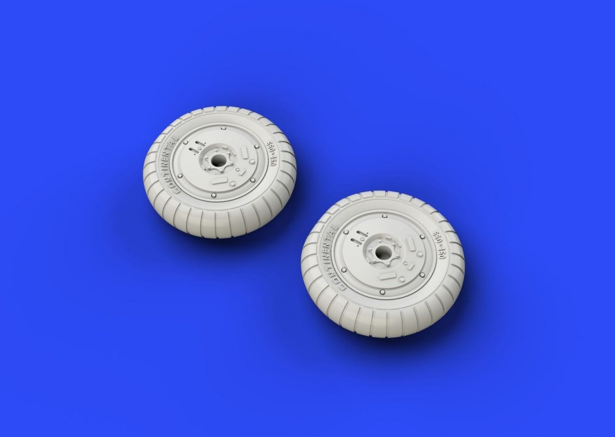 Eduard 648261 Bf 109G-6 wheels 1/48 – Bild 2