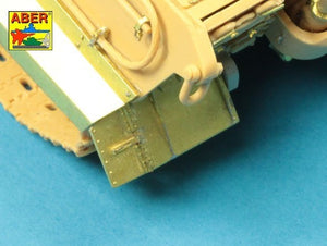 Aber 48036 Pz.Kpfw.VI, Ausf.B TIGER II błotniki i osłony boczne Tamiya 1/48 – Bild 7