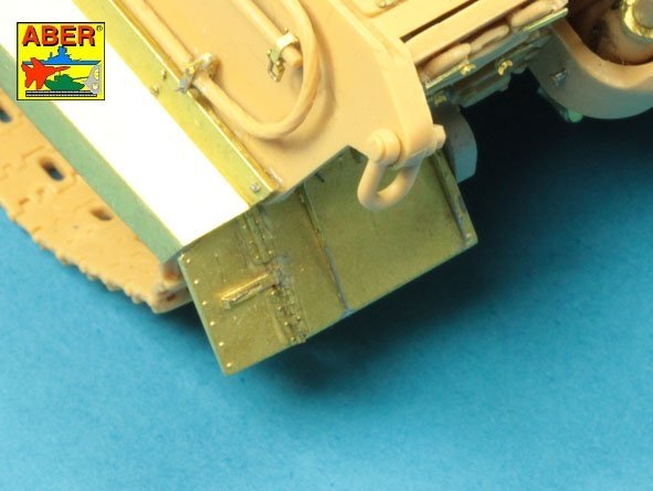 Aber 48036 Pz.Kpfw.VI, Ausf.B TIGER II błotniki i osłony boczne Tamiya 1/48 – Bild 7