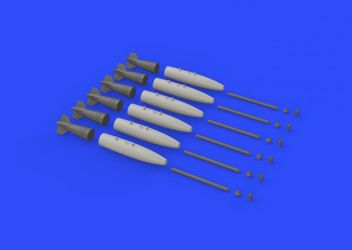 Bombes Eduard 632096 Mk.82 au 1/32 – image 2