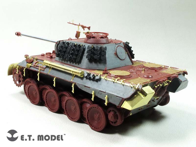 E.T. Model E35-266 WWII German Panther A（Late Production) for Meng TS-035 1/35 – imagen 4