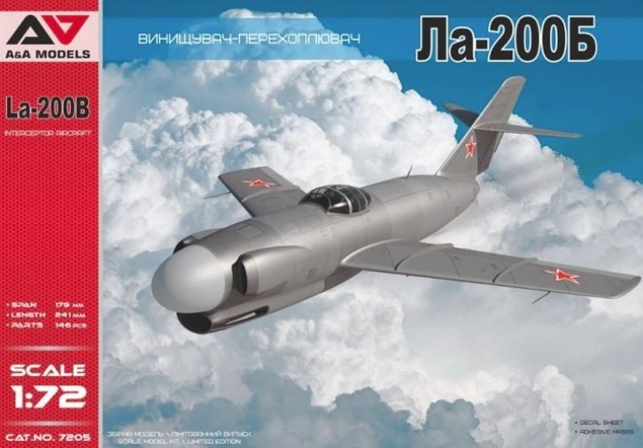 Maquette A&amp;A 7205 La-200B 1/72