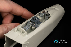 Quinta Studio QD+48058 Tornado F.3 3D-Printed &amp;amp; coloured Interior on decal paper (Revell) (with 3D-printed resin parts) 1/48 – zdjęcie 10