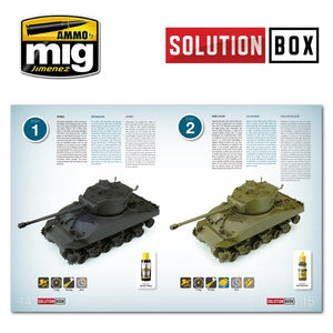 AMMO of Mig Jimenez 6500 WWII AMERICAN ETO SOLUTION BOOK (Multilingual) – immagine 5