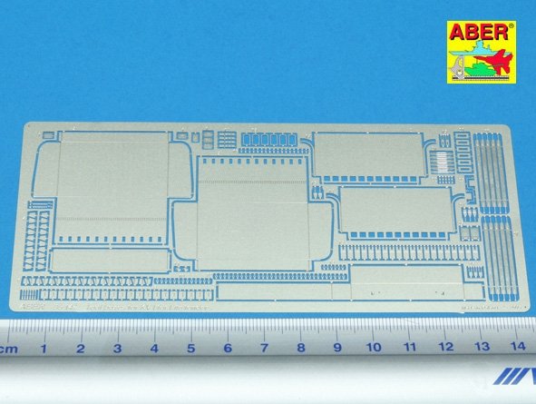 Aber 35147 Radziecki czolg KWI cz.5.zasobniki na narzedzia do poznych blotnikow (TAM) 1/35 – zdjęcie 2