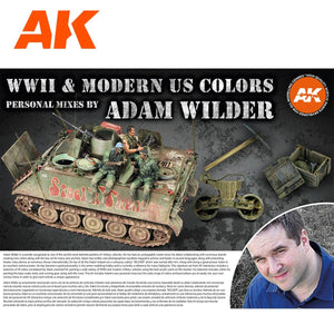 Coffret Signature AK Interactive AK11763 – Adam Wilder 3G (18 x 17 ml) – image 5