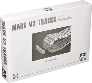 Takom 2094 Maus V2 Tracks with sprockets for Dragon kits 1/35 – immagine 2