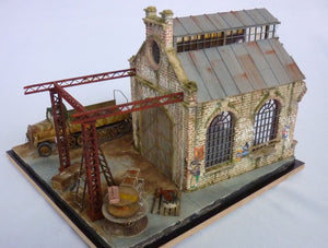 RT-Diorama 35292 Diorama-Base: &amp;quot;Railroad Shed&amp;quot; 1/35 – immagine 4
