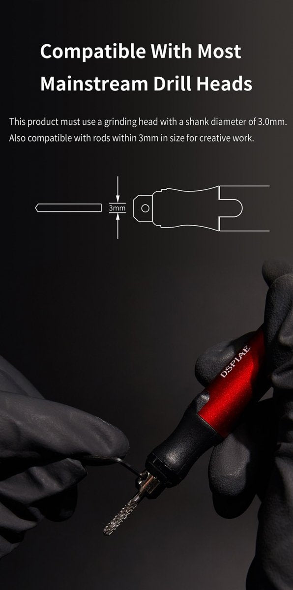 DSPIAE ES-P Portable Electric Sharpening Pen / Elektryczny zestaw do grawerowania – immagine 5
