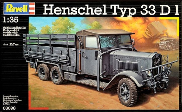 Revell 03098 Henschel Typ 33 D 1 1/35