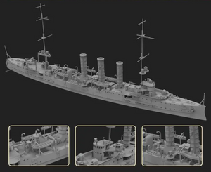 FlyHawk Model FH1307S SMS Dresden - Deluxe Edition 1/700 – imagen 2