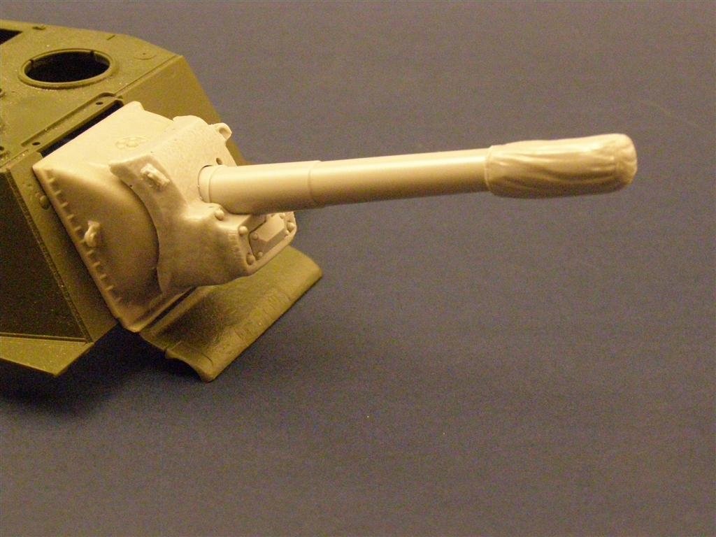 Panzer Art RE35-069 ML-20S Barrel with canvas cover for JSU-152 1/35 – zdjęcie 4