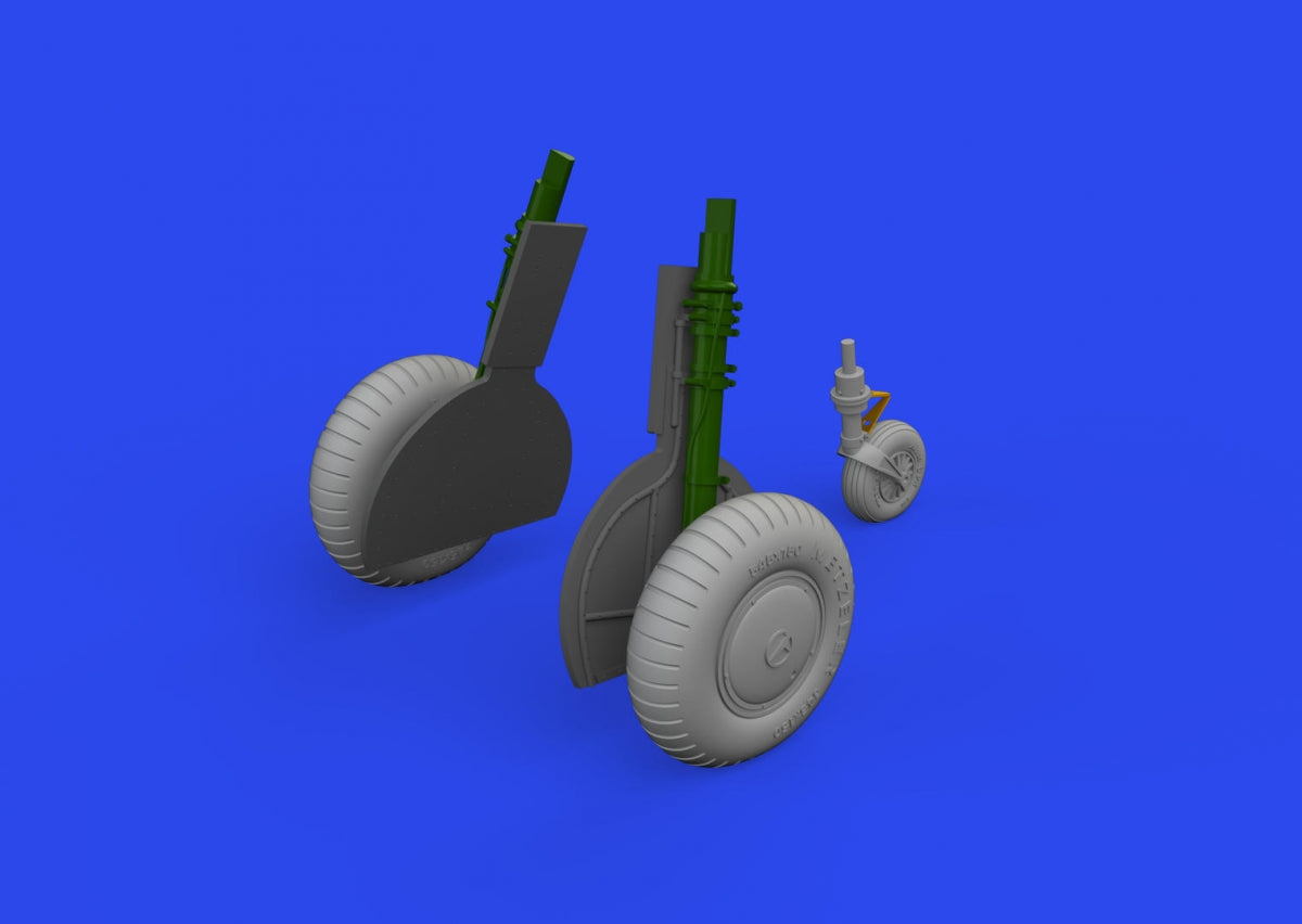Eduard 644276 Bf 108 regular wheels LooKplus EDUARD 1/48 – image 8