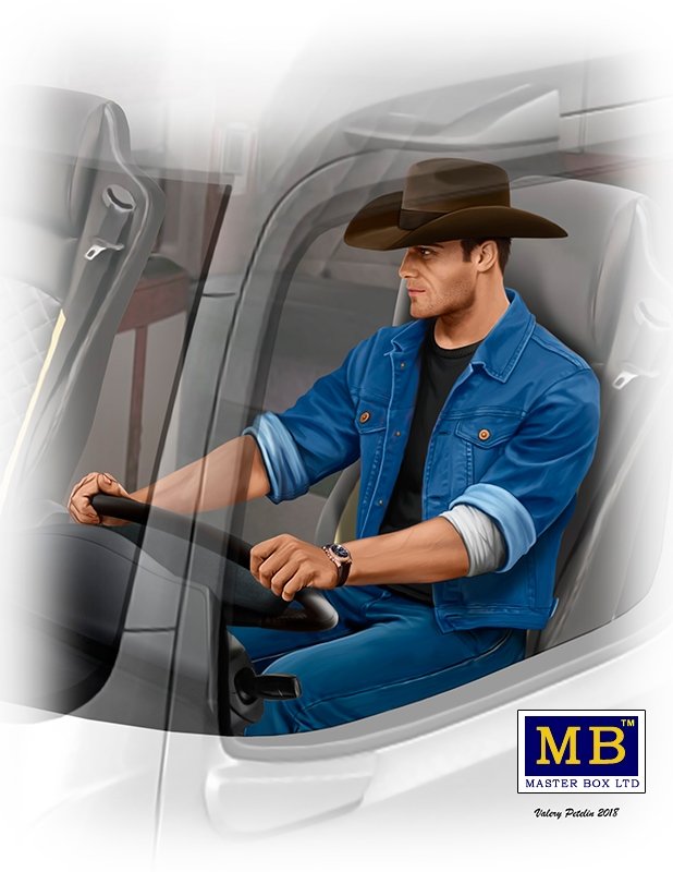 Master Box 24044 Série Truckers Mike (Beach Boy) Barrington 1/24