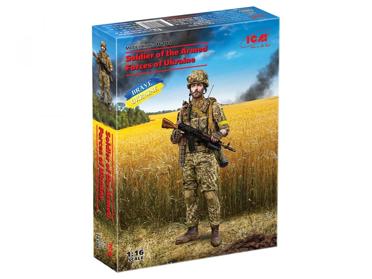 ICM 16104 Soldat des Forces armées ukrainiennes 1/16 – image 2
