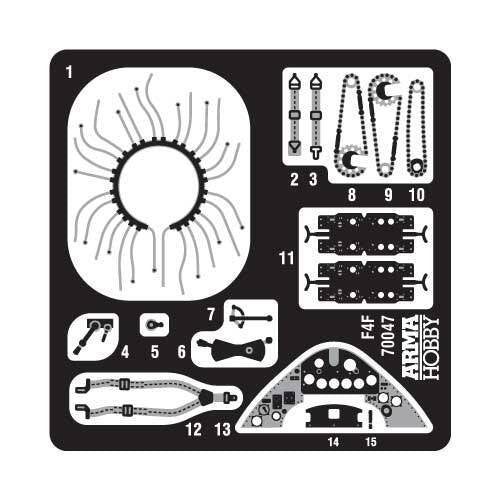 Arma Hobby 70050 FM-1 &amp;amp; FM-2 Wildcat Deluxe Set 1/72 – image 6