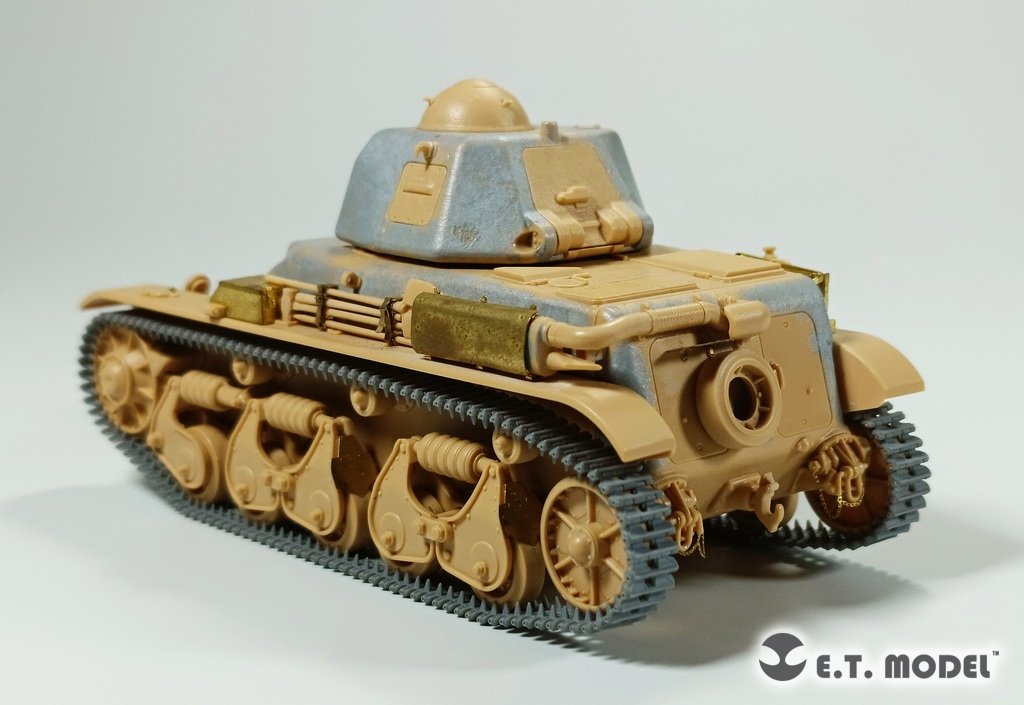 E.T. Model P35-033 WWII French Renault R35 Light Infantry Tank Workable Track ( 3D Printed ) 1/35 – immagine 6
