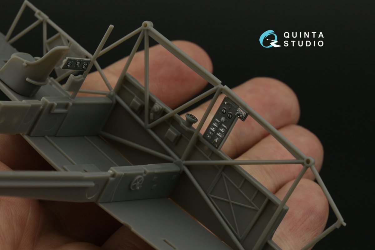 Quinta Studio QDS-48333 Avro Anson Mk.I 3D-Printed &amp;amp; coloured Interior on decal paper (Airfix) (Small version) 1/48 – Bild 8