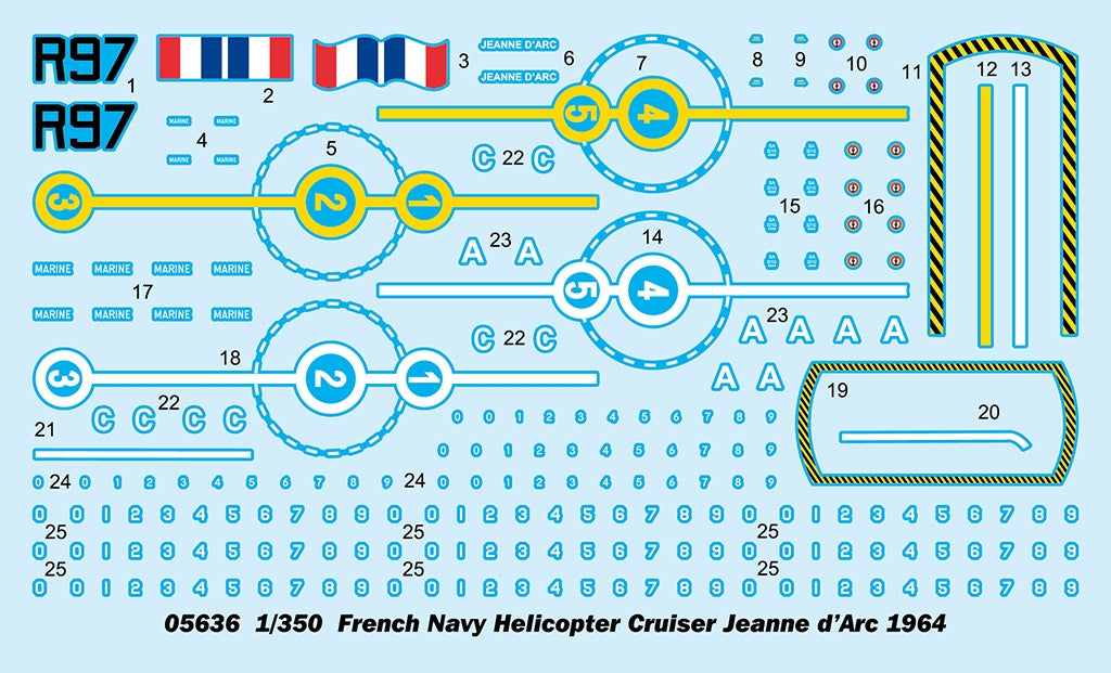 Trumpeter 05636 Jeanne d&amp;#39;Arc 1964 1/350  – image 3