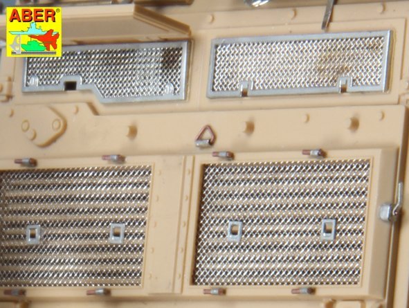 Aber 35G29 Grilles for Russian Tank T-55A also for T-55 ENIGMA 1/35 – immagine 4