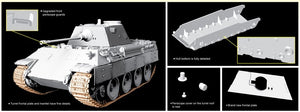 Dragon 6821 Pz.Beob.Wg.V Panther mit 5cm Kw.K.39/1 – zdjęcie 3