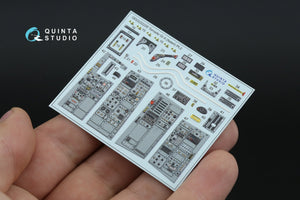 Quinta Studio QDS+32228 Tornado Gr.4 3D-Printed &amp;amp; coloured Interior on decal paper (Italeri) (Small version) (with 3D-printed resin parts) 1/32 – immagine 4