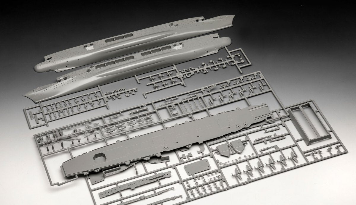 Revell 05164 German Aircraft Carrier GRAF ZEPPELIN 1/720 – immagine 3