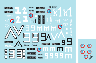 Star Decals 35-C1157 Israeli AFVs 7 1/35 – zdjęcie 3