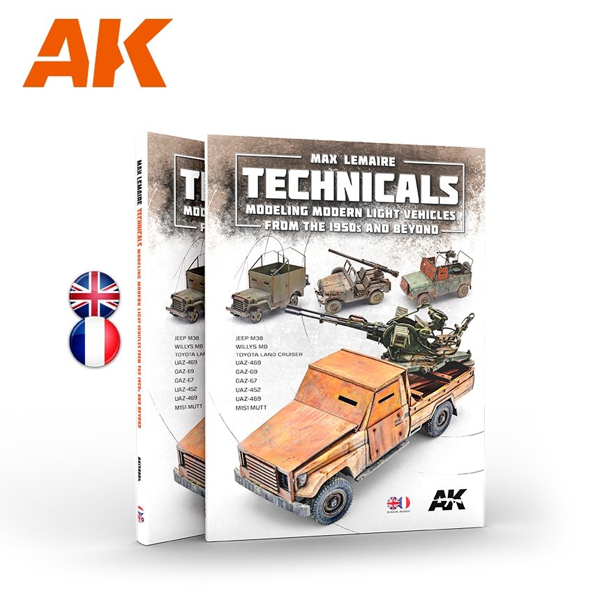AK Interactive AK130004 TECHNIQUES – MAX LEMAIRE EN/FR