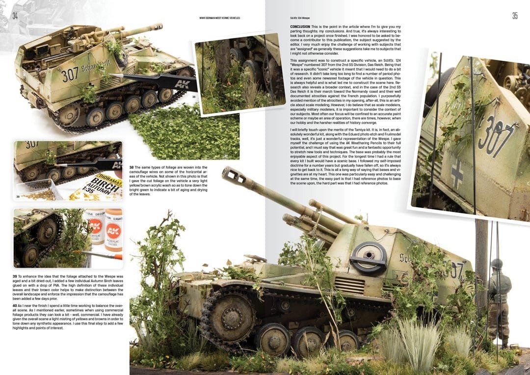 AK Interactive 514 WWII GERMAN MOST ICONIC SS VEHICLES. VOLUME 1 – image 7