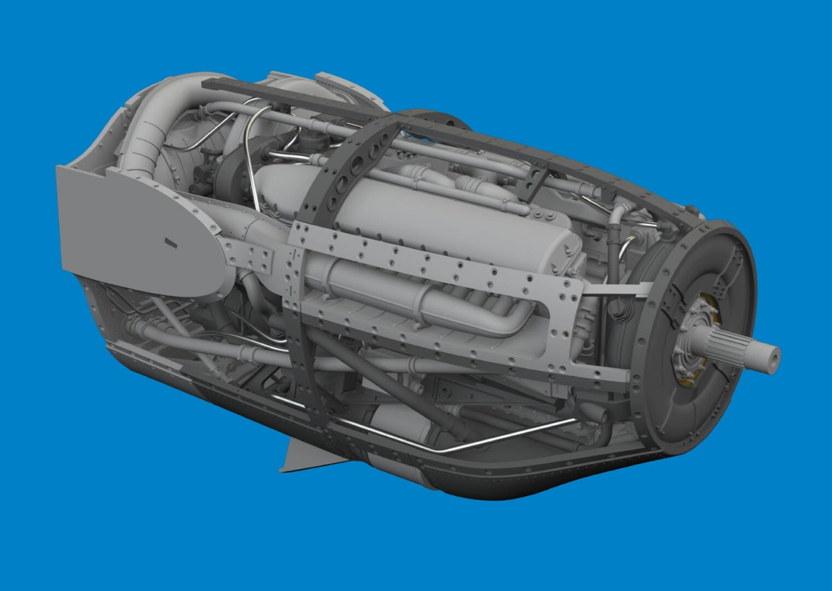 Eduard 6481036 P-38F/ G left engine PRINT TAMIYA 1/48 – imagen 6
