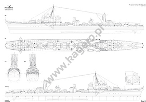 Kagero 16057 Japanese Destroyer Shimakaze EN – immagine 2