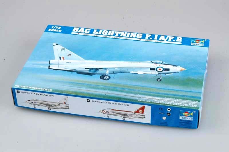 Trumpeter 01634 English Electric (BAC) Lightning F.1A/F.2 1/72 – immagine 3