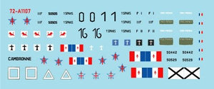 Star Decals 72-A1107 French Fighting Vehicles in Africa # 2 FFL - Forces Francaises Libres 1/72 – immagine 2
