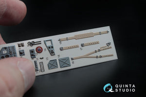 Quinta Studio QD48020 IL-2 3D-Printed &amp;amp; coloured Interior on decal paper (for Tamiya kit) 1/48 – imagen 6